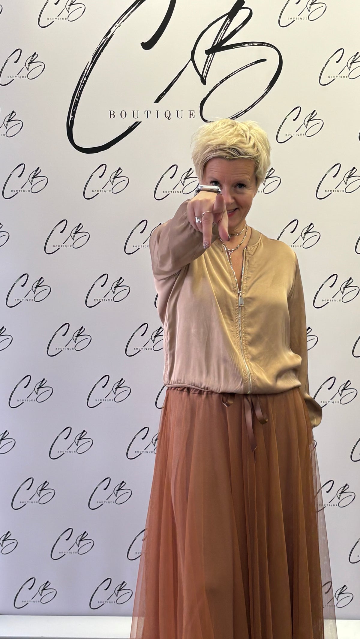 Billi Toffee Tulle Skirt