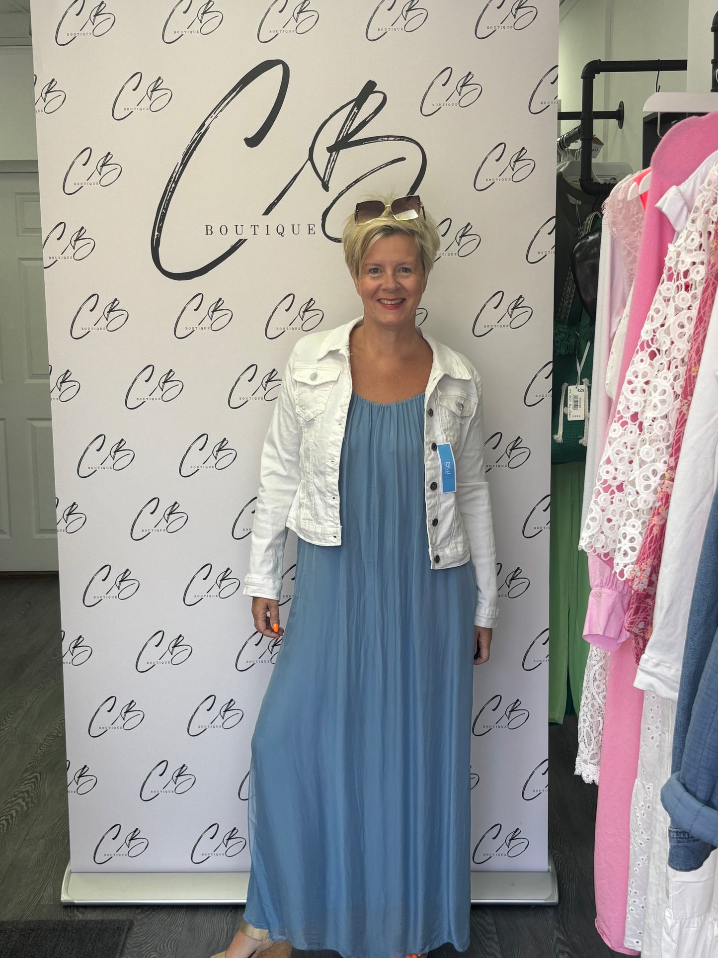 Billi White Denim Jacket