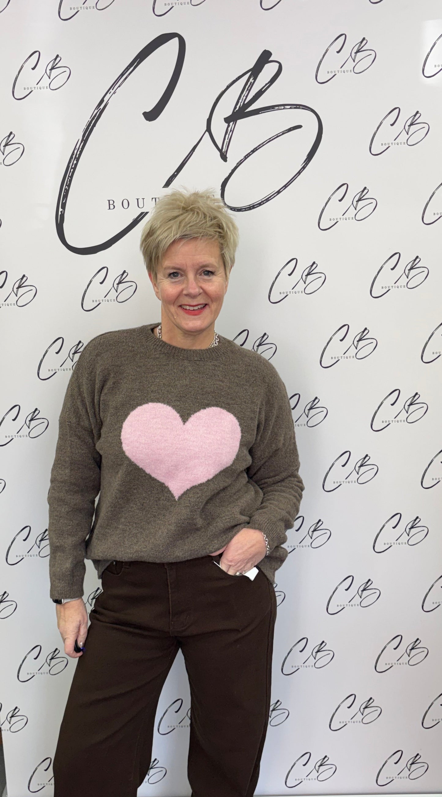 Brown denim style Jeans