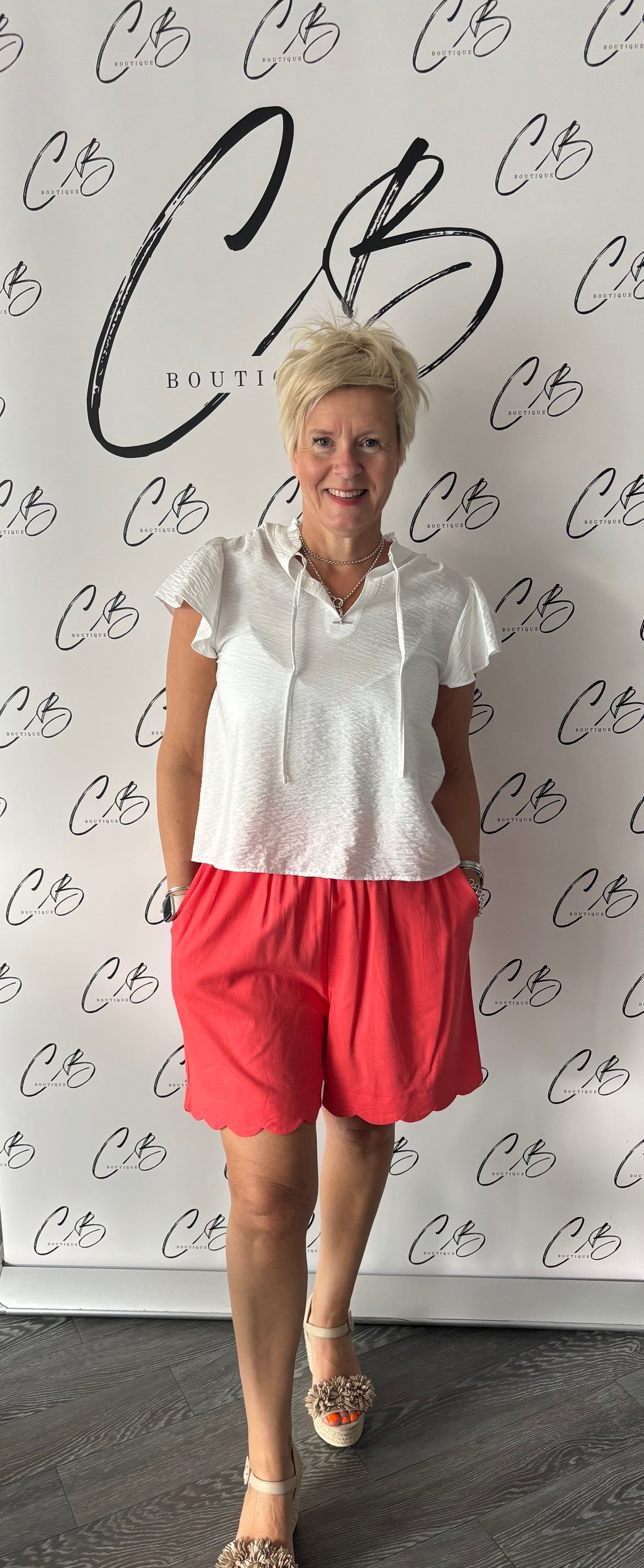 Seraphina Shorts (Red)