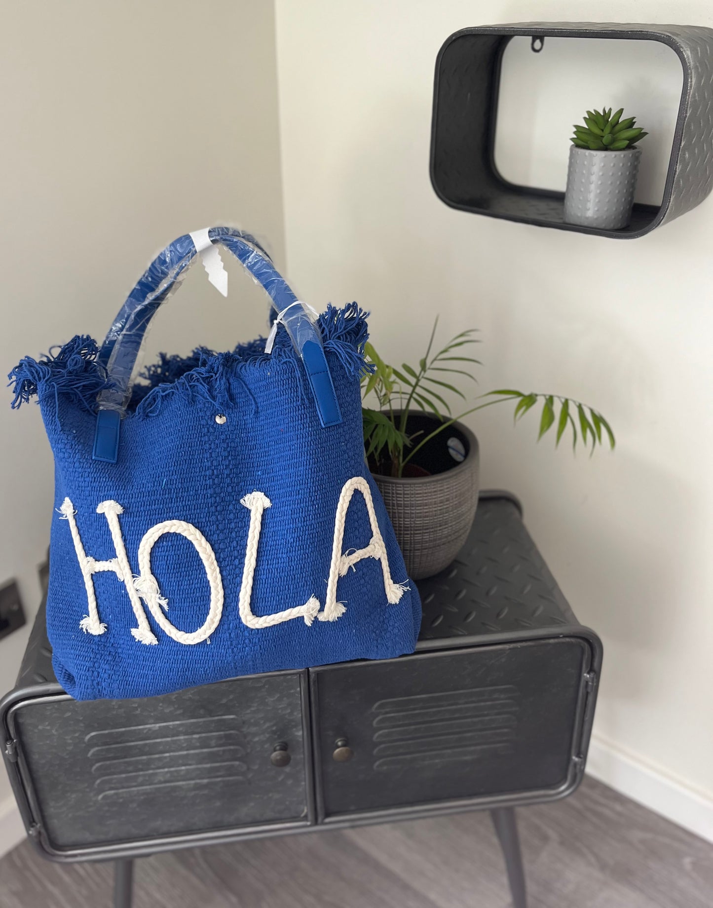 Hola Beach Bag - Electric Blue