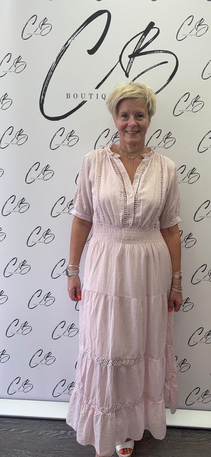 May Day Dress Pale Pink