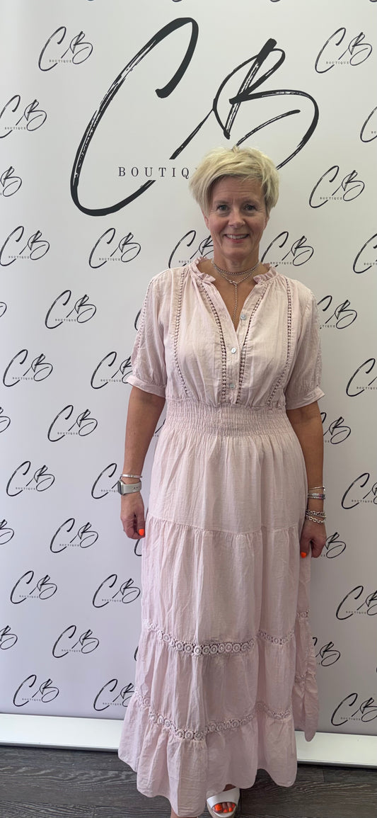 May Day Dress Pale Pink