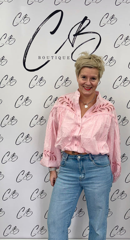 Bethany Pink blouse