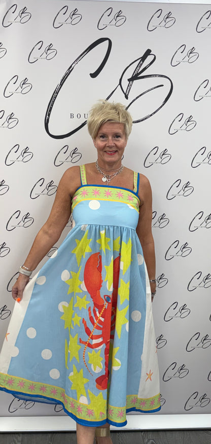 Capri Dress blue