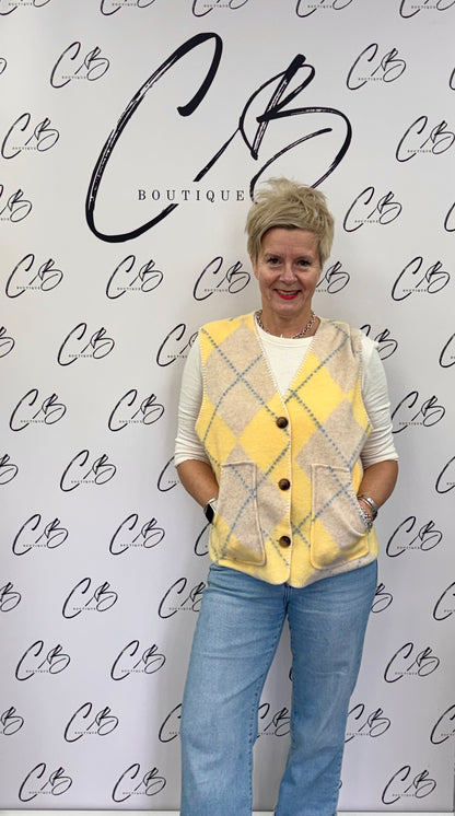 Charlie Lemon Waistcoat