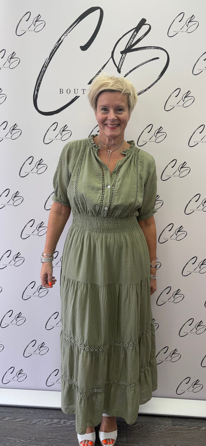 May Day Dress khaki