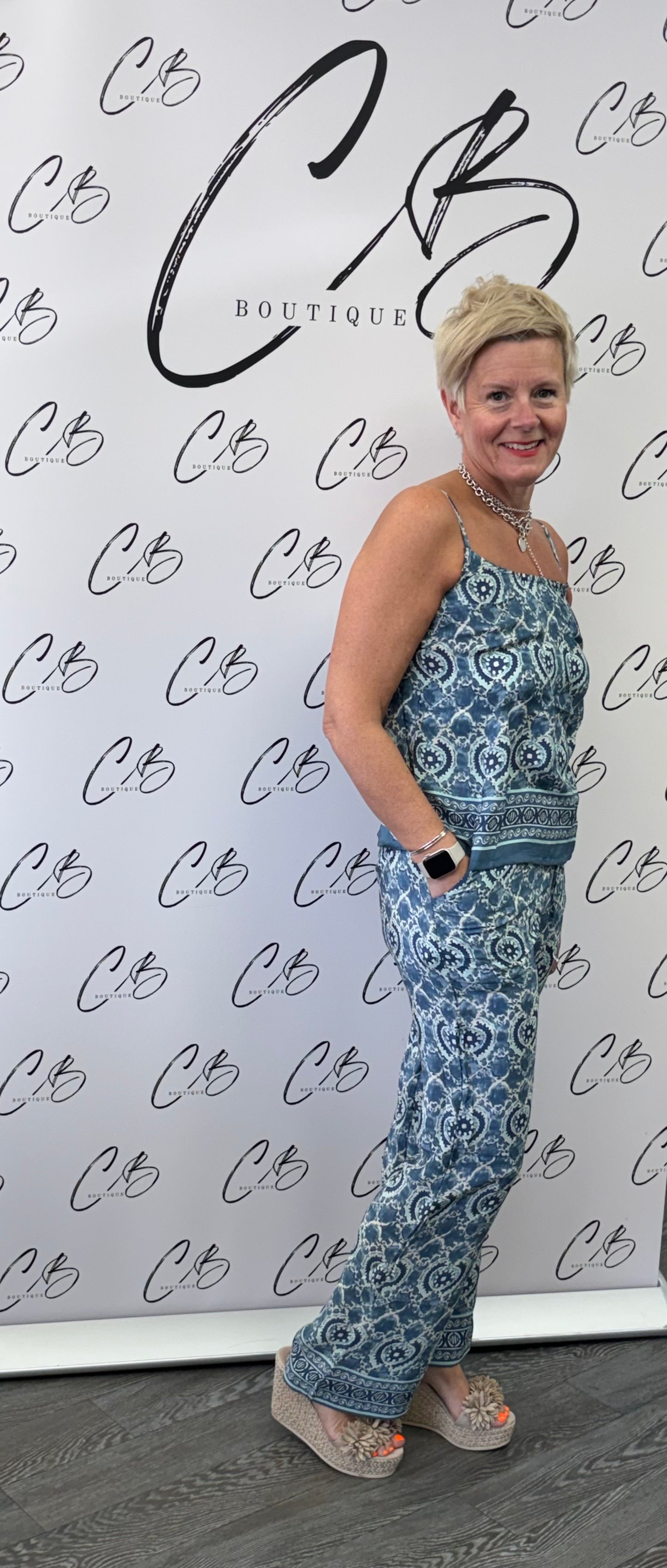Camilla 2 piece trouser set