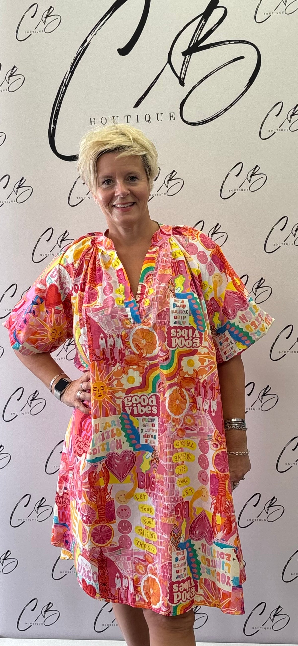 Rose Floral Dress