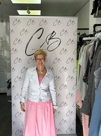 Pink Vest cotton dress