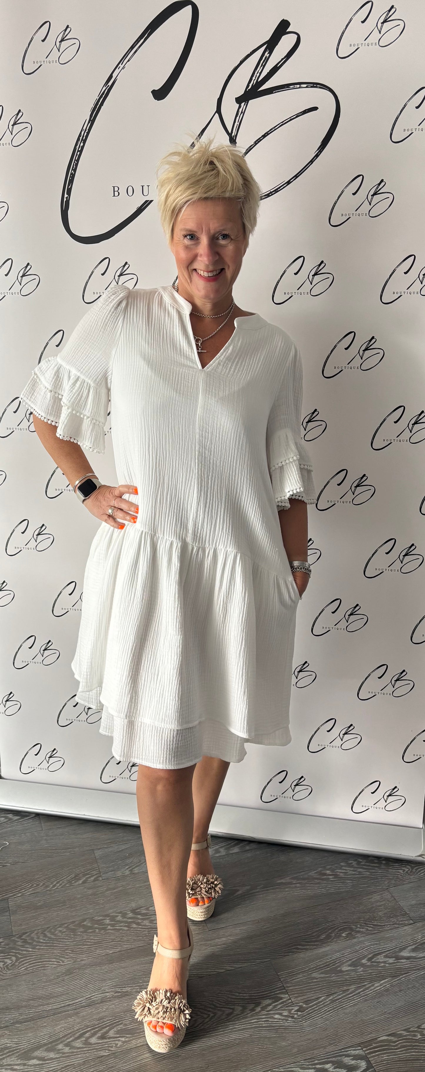 Malibu Dress (White)