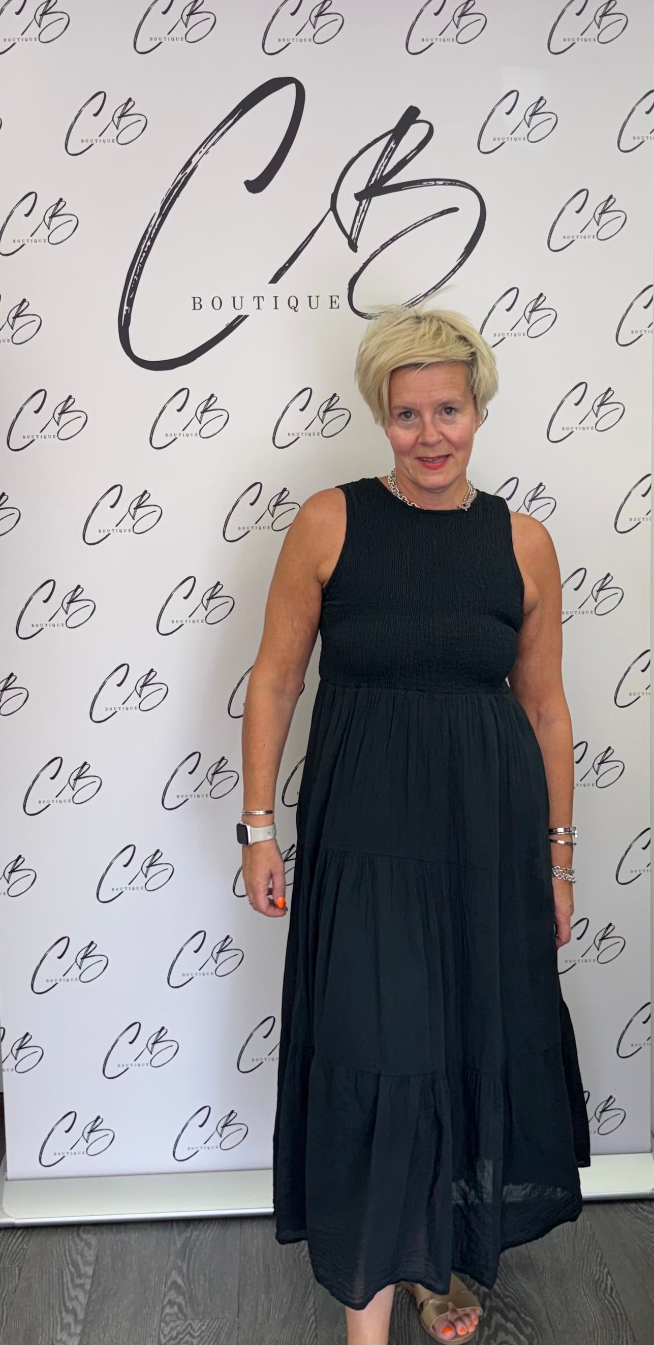 Black Sleeveless dress