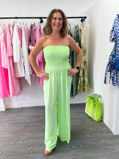 Neon Jumpsuit - Lime