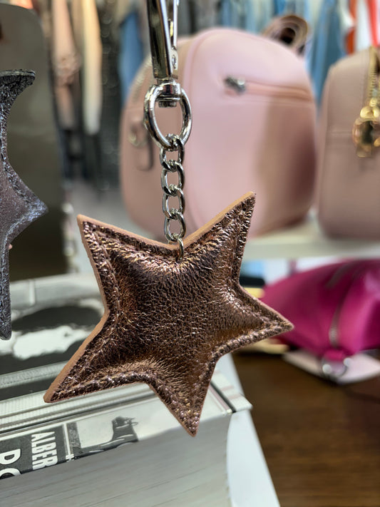 Star Keyring - Bronze