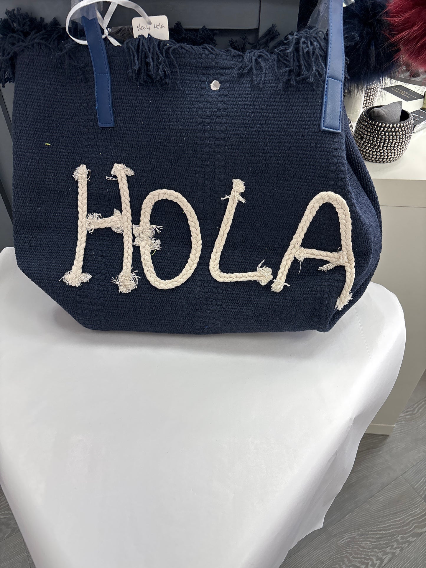 Hola Beach Bag - Navy