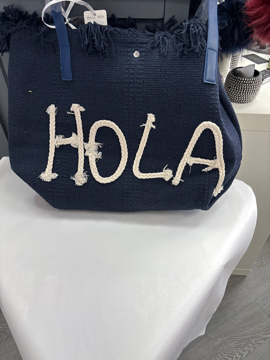 Hola Beach Bag - Navy