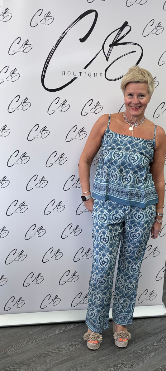 Camilla 2 piece trouser set