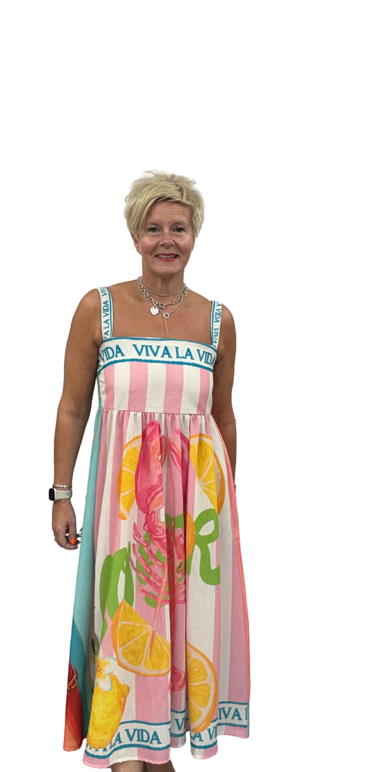 Capri Dress Pink
