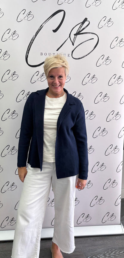 Erin Navy cardigan