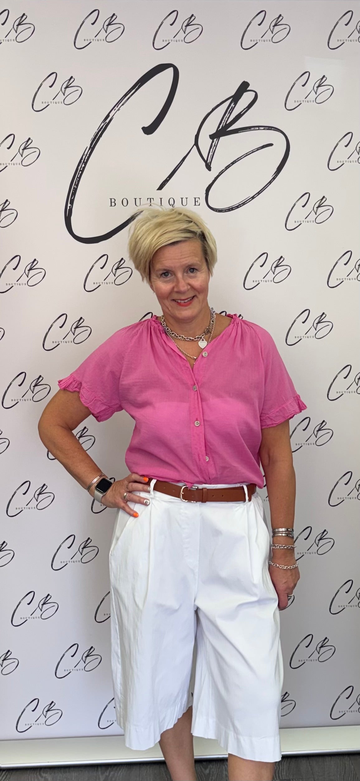 Cerise gypsy blouse