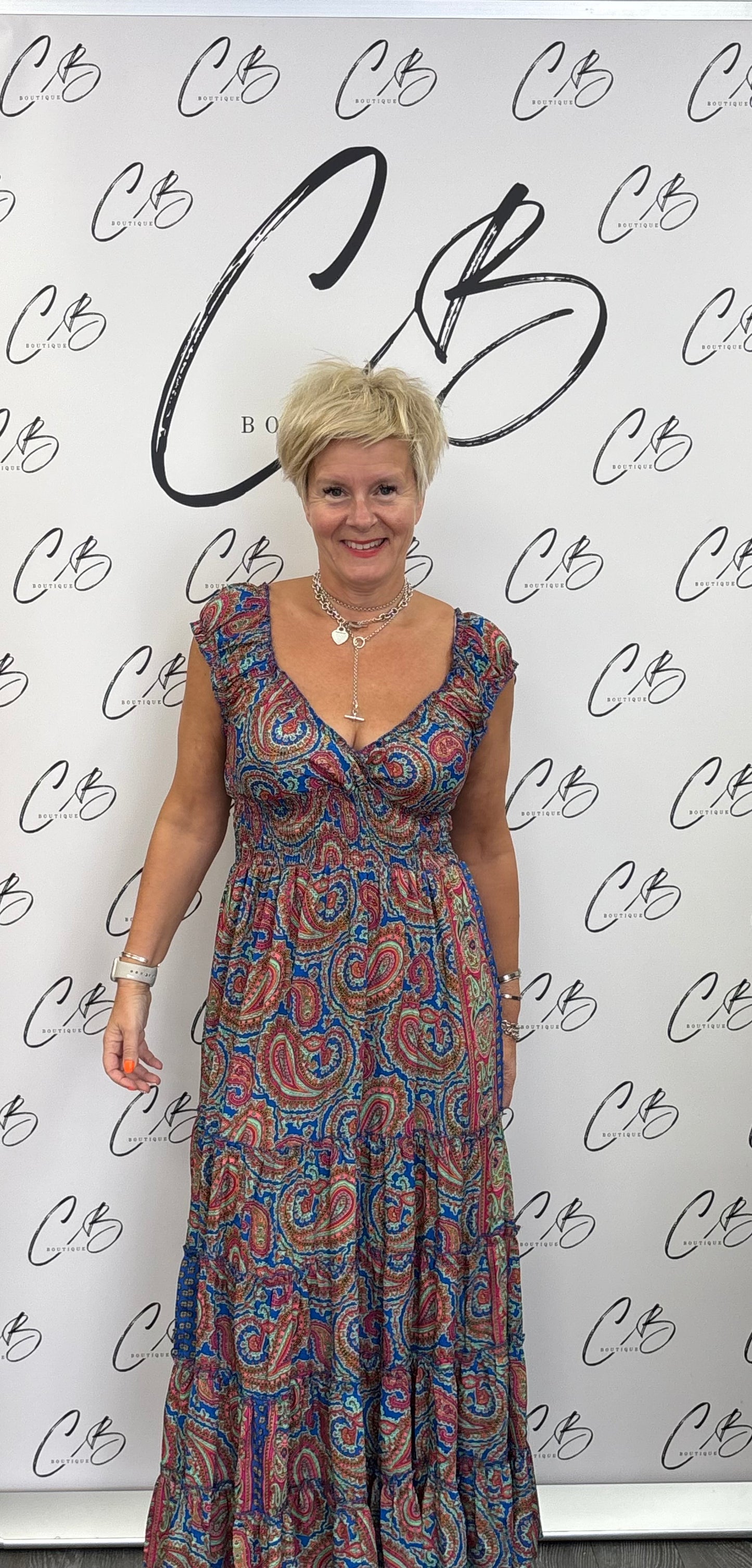 Josie blue Gypsy Dress