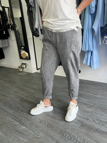 Grey D style Magic Trousers