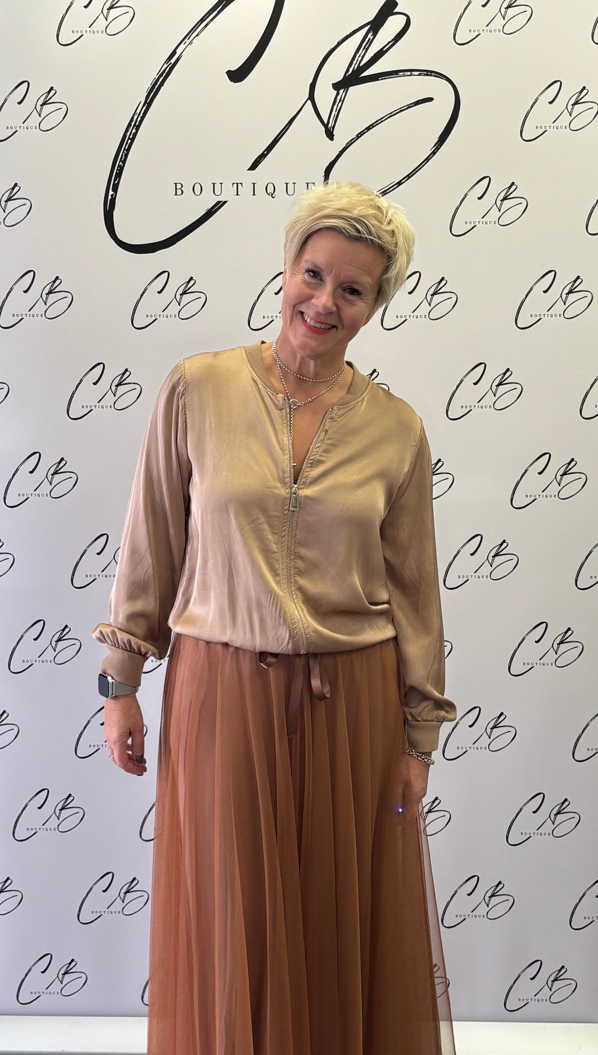 Billi Toffee Tulle Skirt