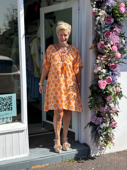 Orange Kaftan
