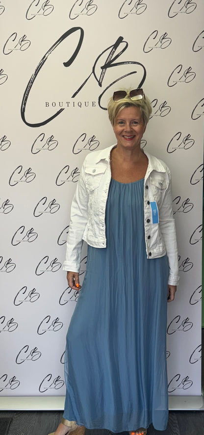 Billi White Denim Jacket