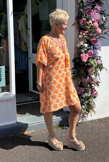 Orange Kaftan