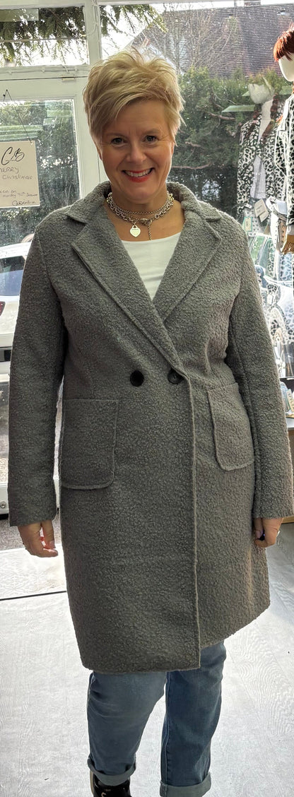 Grey Jardigan with buttons