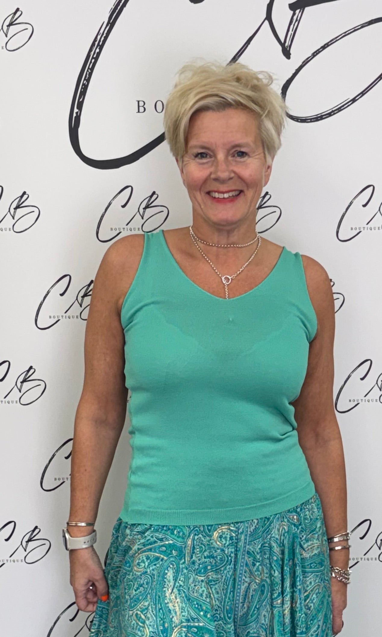 Acqua Satin Palazzo Trousers